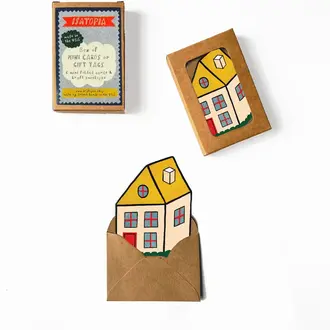 Isatopia Isatopia Box of 6 Mini Cards Cozy Home