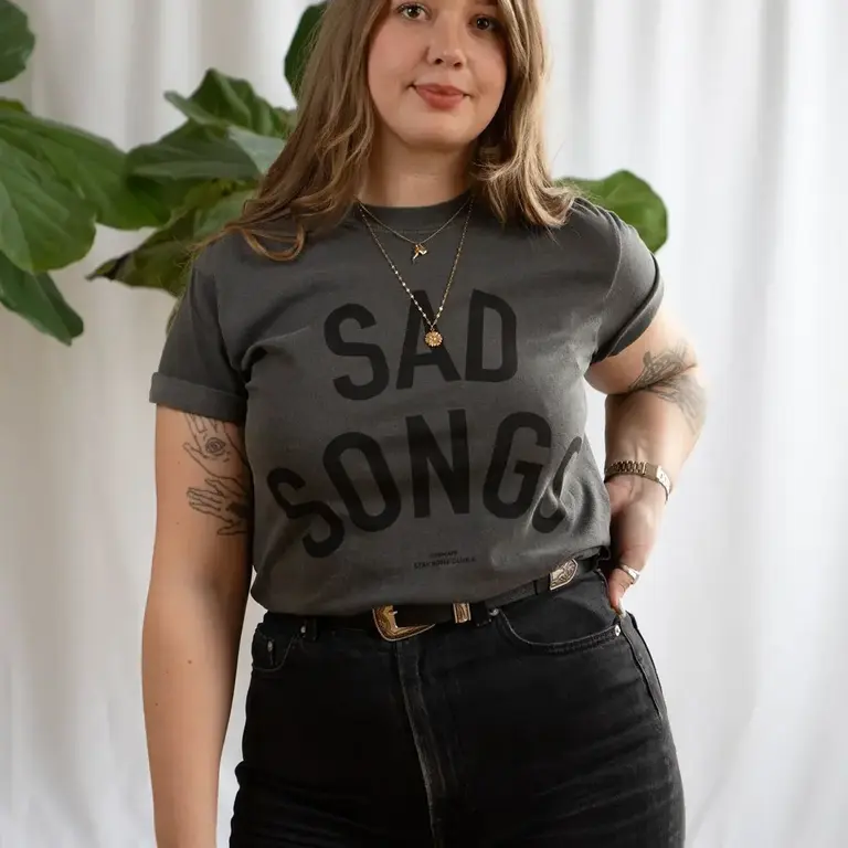 SHC SHC Sad Songs Tshirt
