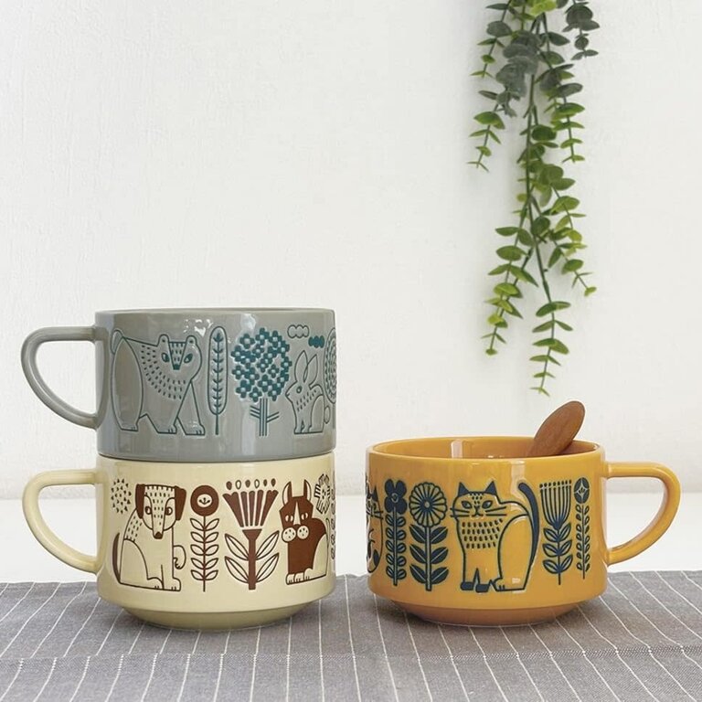 Fika Japan Fika Latte Mug Hedgehog