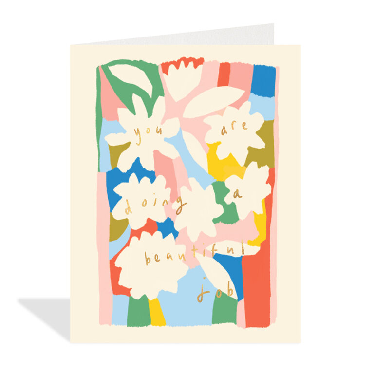 Paper E Clips PEC You Are Doing A Beautiful Job Card