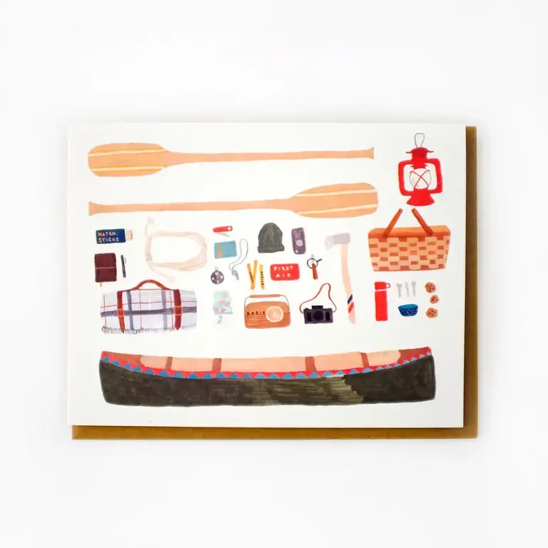 Small Adventure Small Adventure - Canoeing Card