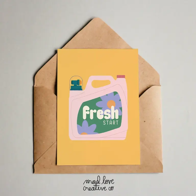Mad Love Creative Mad Love Creative Fresh Start Card