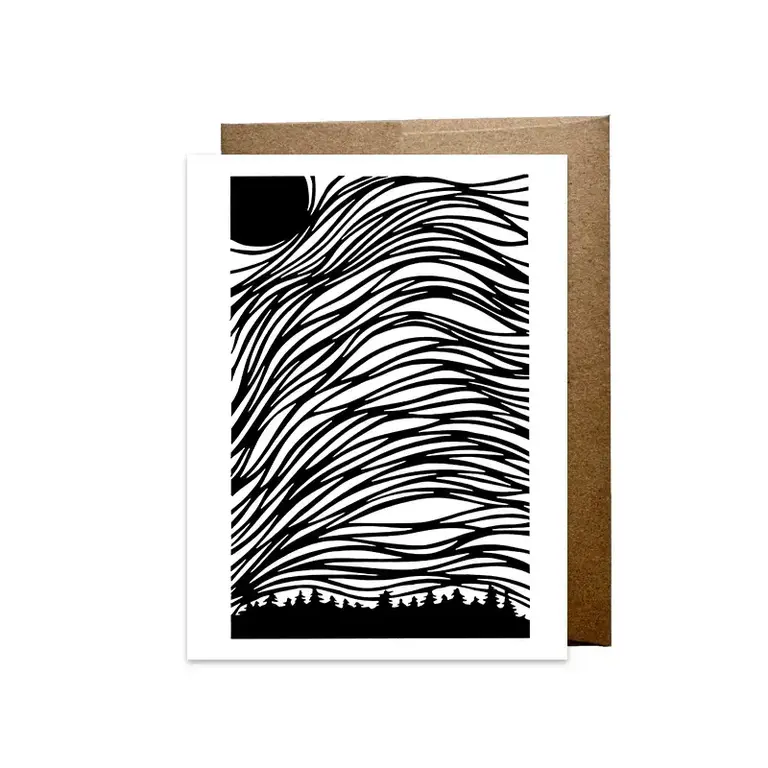 Anna Brones Anna Brones - Windy Forest Card