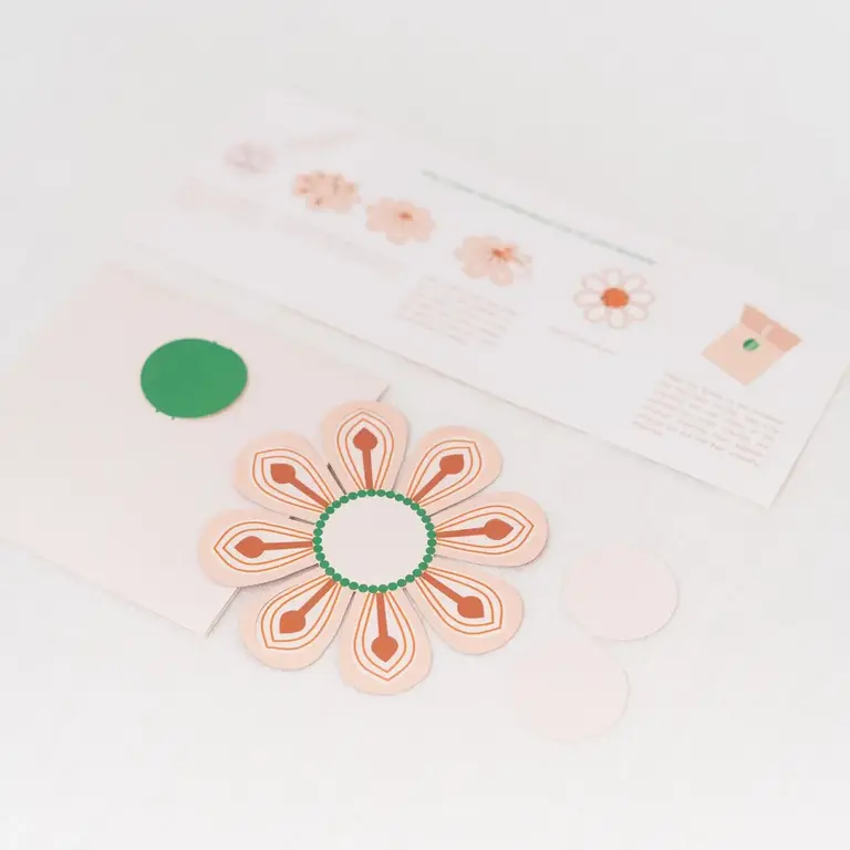 Jurianne Matter Jurianne Matter Paper Magic Flower Card - Festive