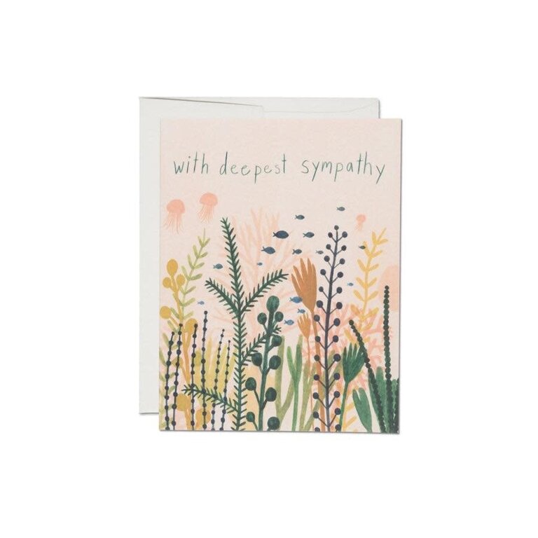 Red Cap Cards Red Cap Cards Underwater Sympathy Card