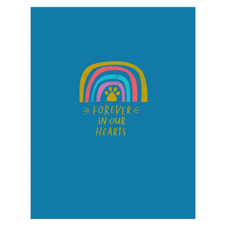 Paper E Clips PEC Rainbow  Sympathy Card