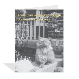 Paper E Clips PEC Nine Lives Card