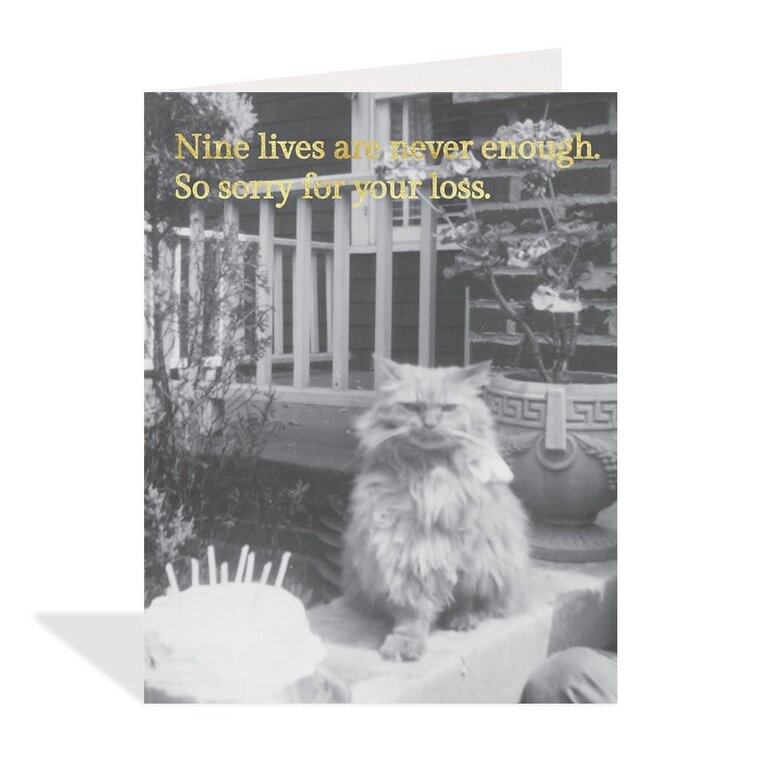 Paper E Clips PEC Nine Lives Card