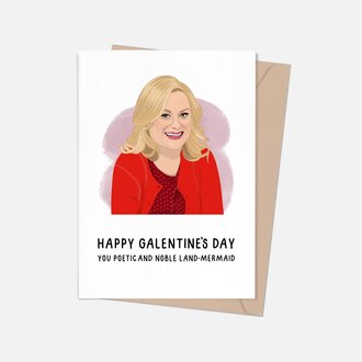 Shop Trimmings Trimmings - Leslie Knope Galentine's Card