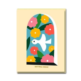 Paper E Clips PEC - Get Well Birdie Card