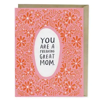 Em & Friends Em & Friends Freaking Great Mom Card