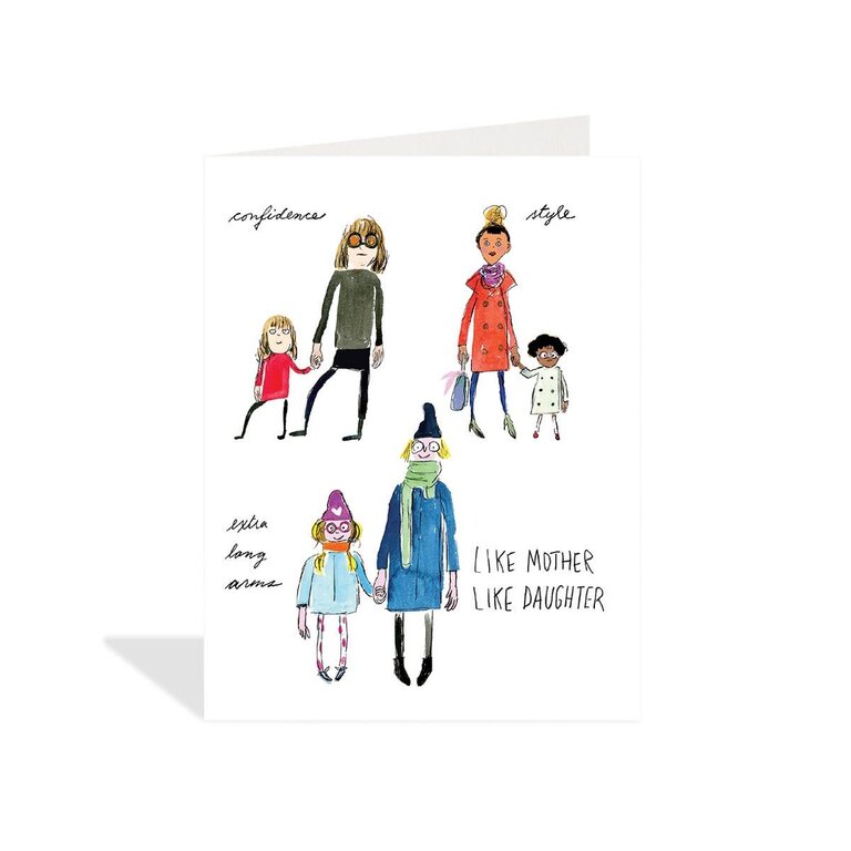 Paper E Clips PEC Like Mother Like Daughter Card