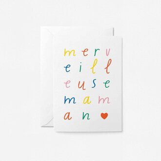 Paper E Clips PEC Merveilleuse Maman Card