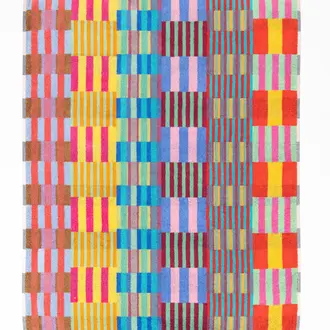 Foekje Fleur Foekje Fleur Odds & Ends Bath Mat - Tulip #100