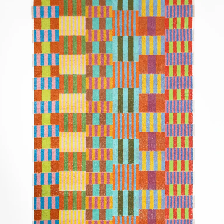 Foekje Fleur Foekje Fleur Bath Towel #101Tulip Quilt (Medium)