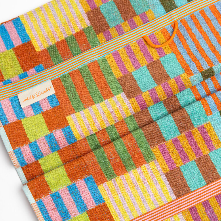 Foekje Fleur Foekje Fleur Bath Towel #101Tulip Quilt (Medium)