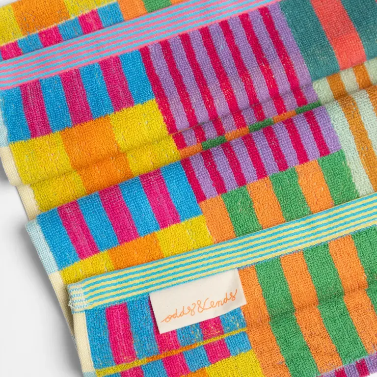 Foekje Fleur Foekje Fleur Bath Towel #103 Tulip Quilt (Small)