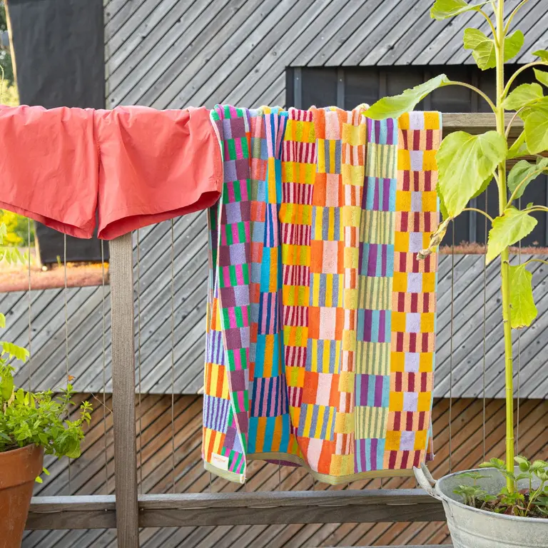 Foekje Fleur Foekje Fleur Beach Towel #66 Tulip Quilt (XL)