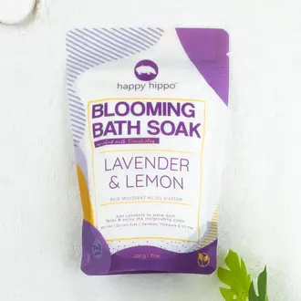 Happy Hippo Happy Hippo Blooming Bath Soak Lavender Lemon 200g
