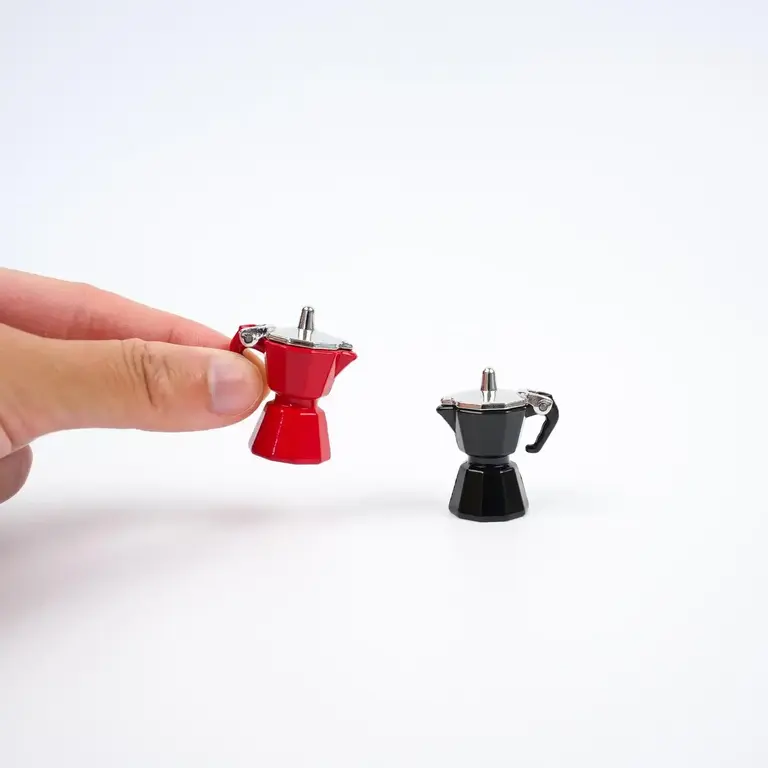 Mini Story Co Mini Story Handmade Moka Pot Fridge Magnet Black