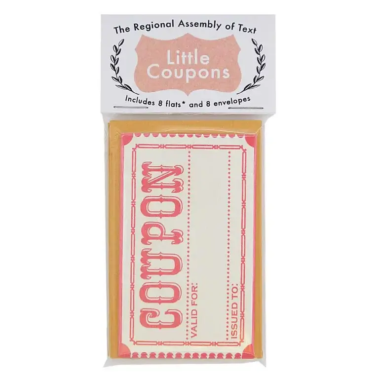 The Regional Assembly of Text The Regional Assembly of Text Little Coupons