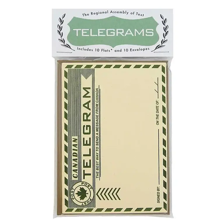 The Regional Assembly of Text The Regional Assembly of Text Telegrams