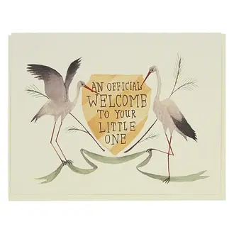 The Regional Assembly of Text The Regional Assembly of Text Welcome Little One Stork