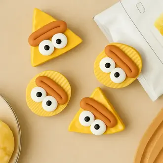 Homely Homely Bag Clip Tortilla Face (Single)