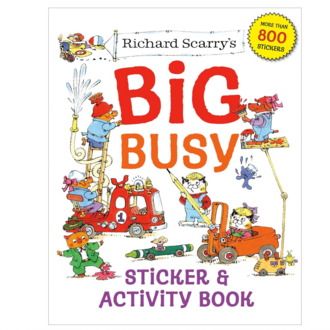 Raincoast Books Raincoast Richard Scarry's Big Busy Sticker Activity Book
