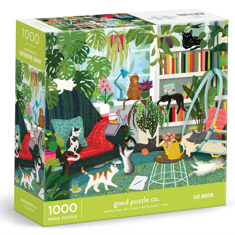 Raincoast Books Raincoast Cat Haven 1000 Piece Puzzle