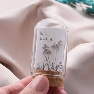 Attic Attic Crystal Dragonfly Studs Sterling Silver