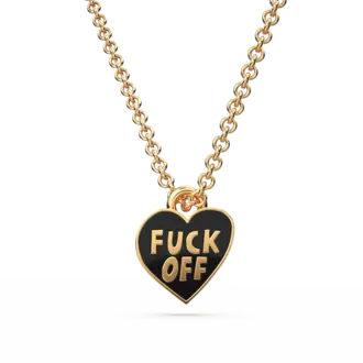 Yellow Owl Yellow Owl  F* Off Pendant