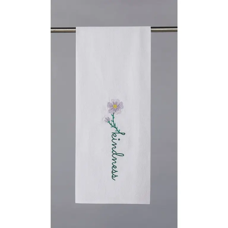 PK Handcraft Embroidered Cotton Kitchen Towel - Kindness