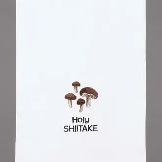 PK Handcraft Embroidered Cotton Kitchen Towel - Holy Shitake