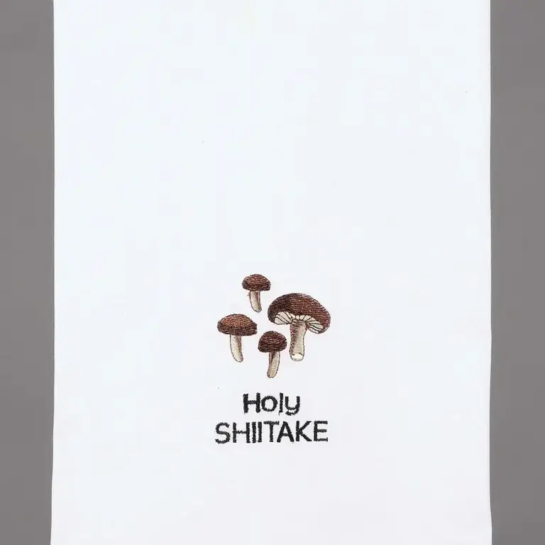 PK Handcraft Embroidered Cotton Kitchen Towel - Holy Shitake