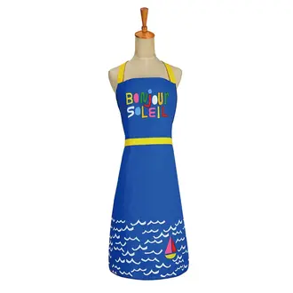 PK Handcraft Printed Cotton Apron Bonjour Soleil