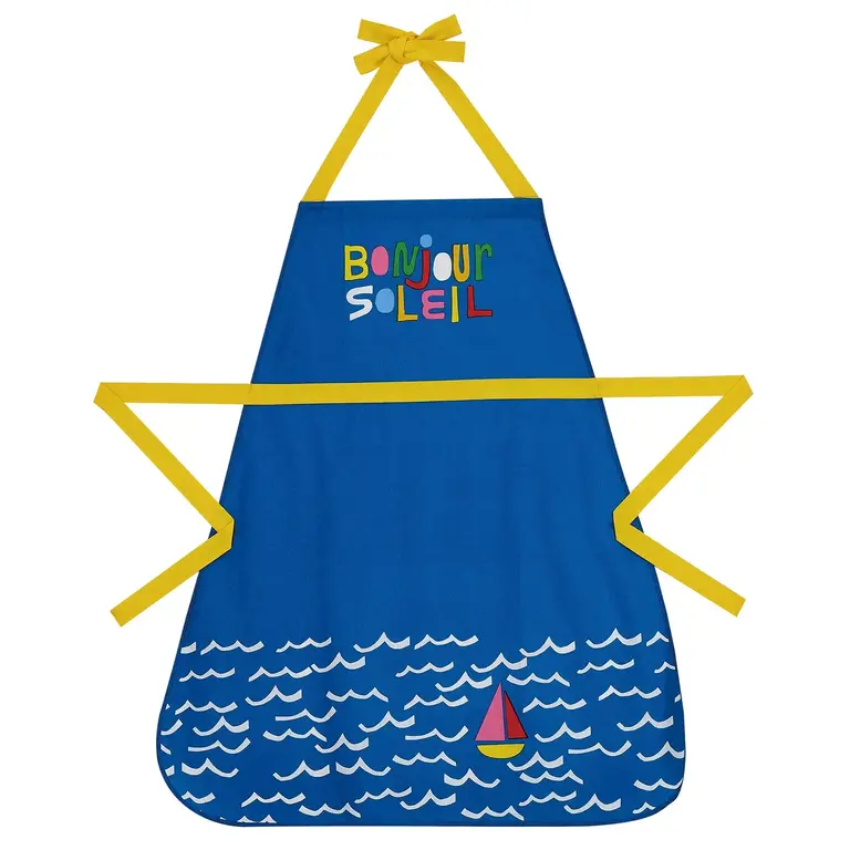 PK Handcraft Printed Cotton Apron Bonjour Soleil