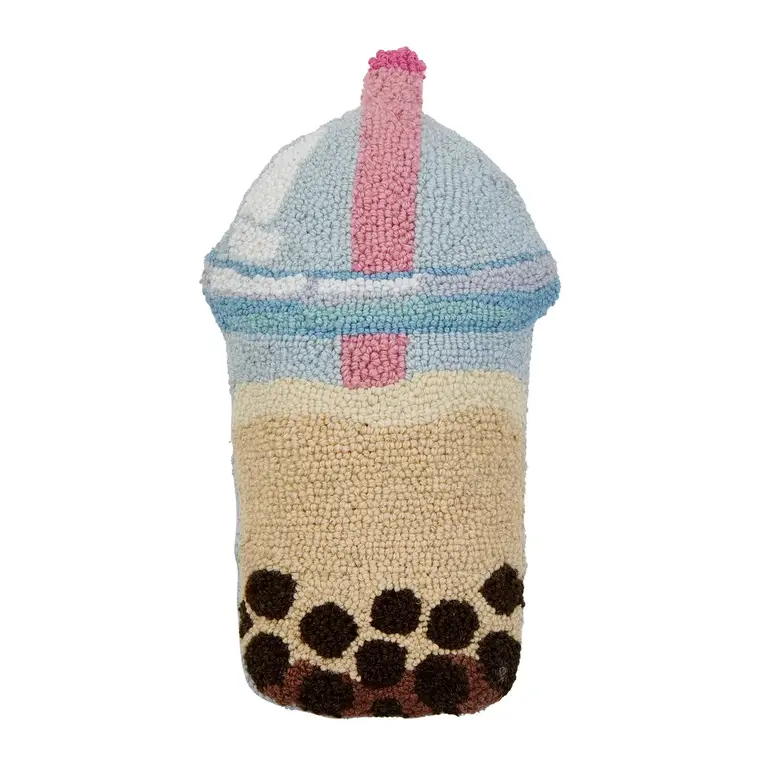 PK Handcraft Tufted Wool Boba Pillow 16"
