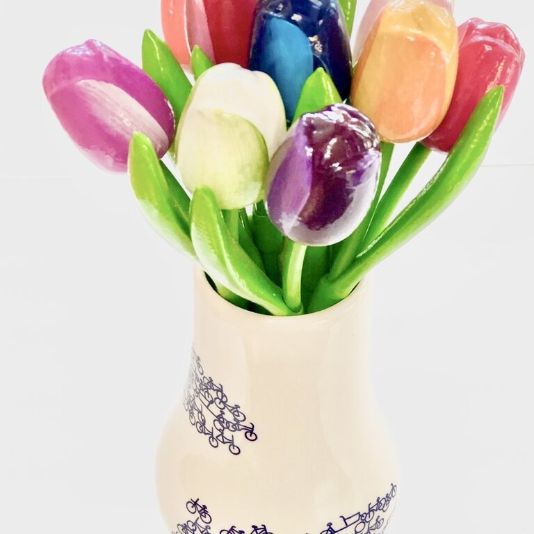 HDB HDB Dutch Vase De Blauwe Fiets No. 1