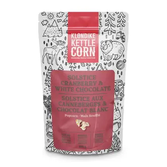 Klondike Kettle Corn Klondike Kettle Corn Solstice Cranberry White Chocolate 125g