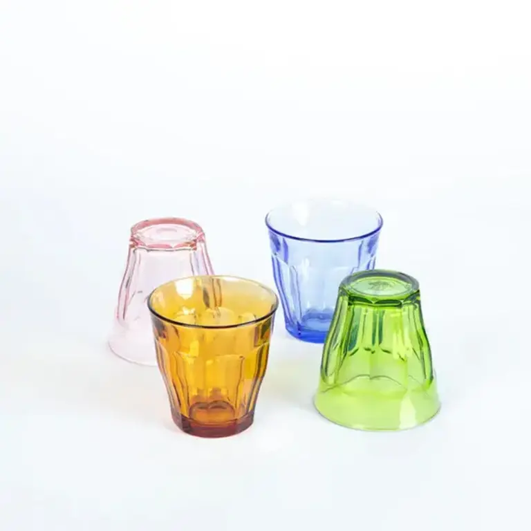 ICM Duralex Picardie Tumbler S/4 250ml - Mixed Colours