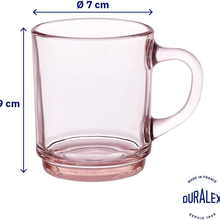 ICM Duralex Open Stock Versailles Mug 260ml - Rose