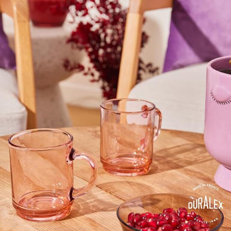 ICM Duralex Open Stock Versailles Mug 260ml - Rose