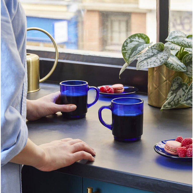 ICM Duralex Open Stock Versailles Mug 260ml - Sapphire