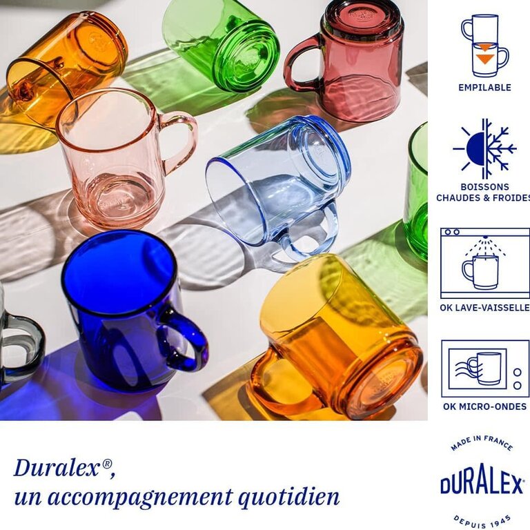 ICM Duralex Open Stock Versailles Mug 260ml - Plum