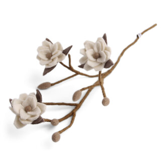 EGS EGS - Magnolia Branch White Flowers