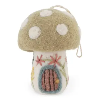 EGS EGS Mushroom House w. Embroidery (Sm)