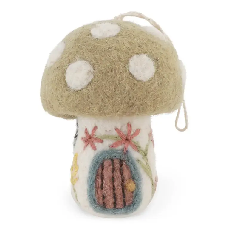 EGS EGS Mushroom House w. Embroidery (Sm)