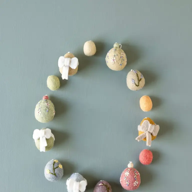 EGS EGS Fair Trade Embroidered Easter Eggs