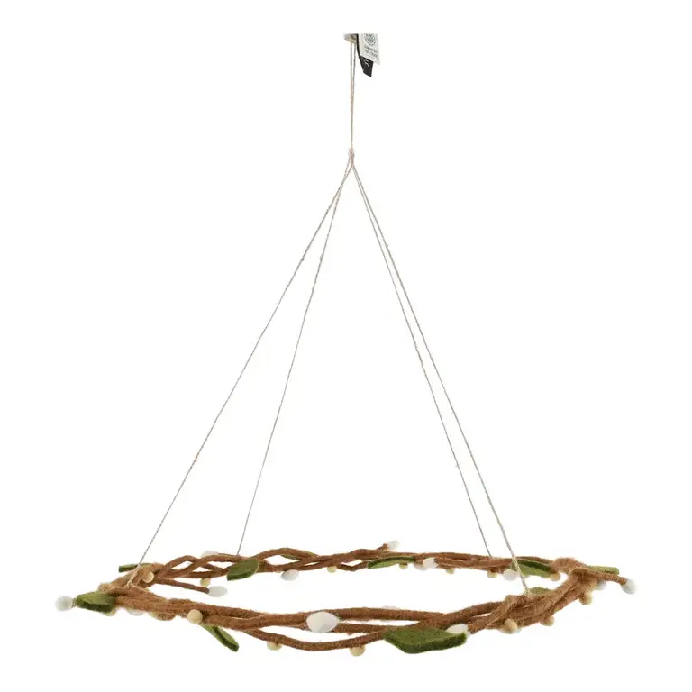 EGS EGS Fair Trade Spring Hanging Wreath 45cm